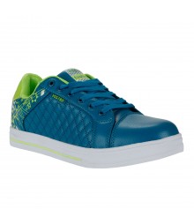 Vostro Peacock Green Casual Shoes for Men - VSS0166